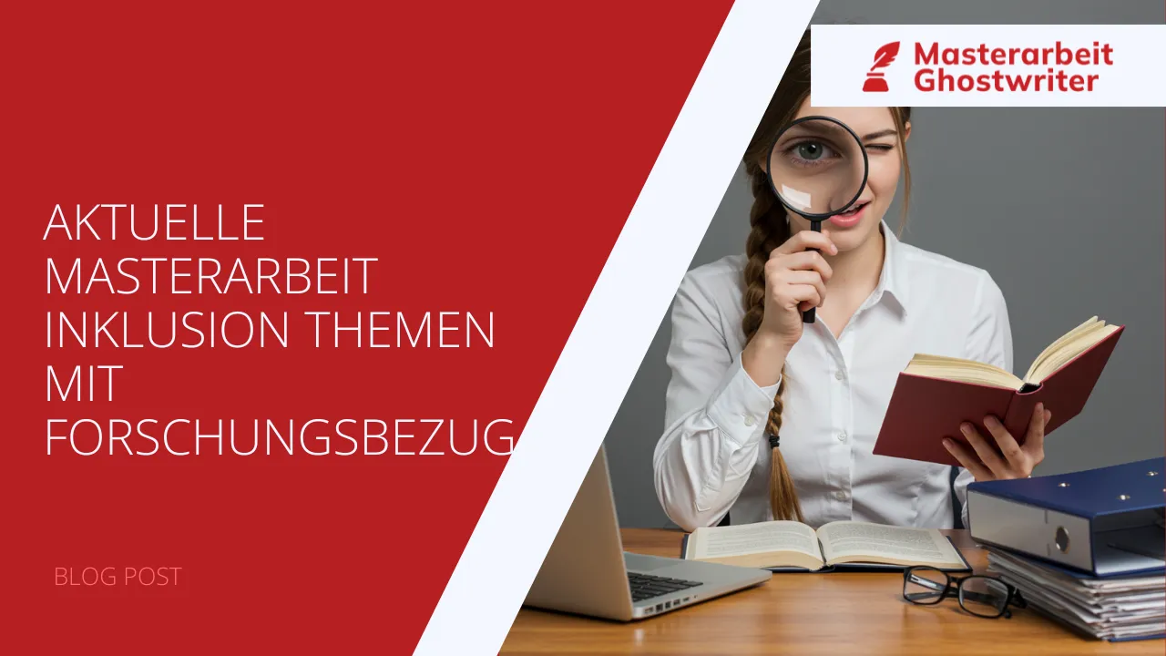 Masterarbeit Inklusion Themen