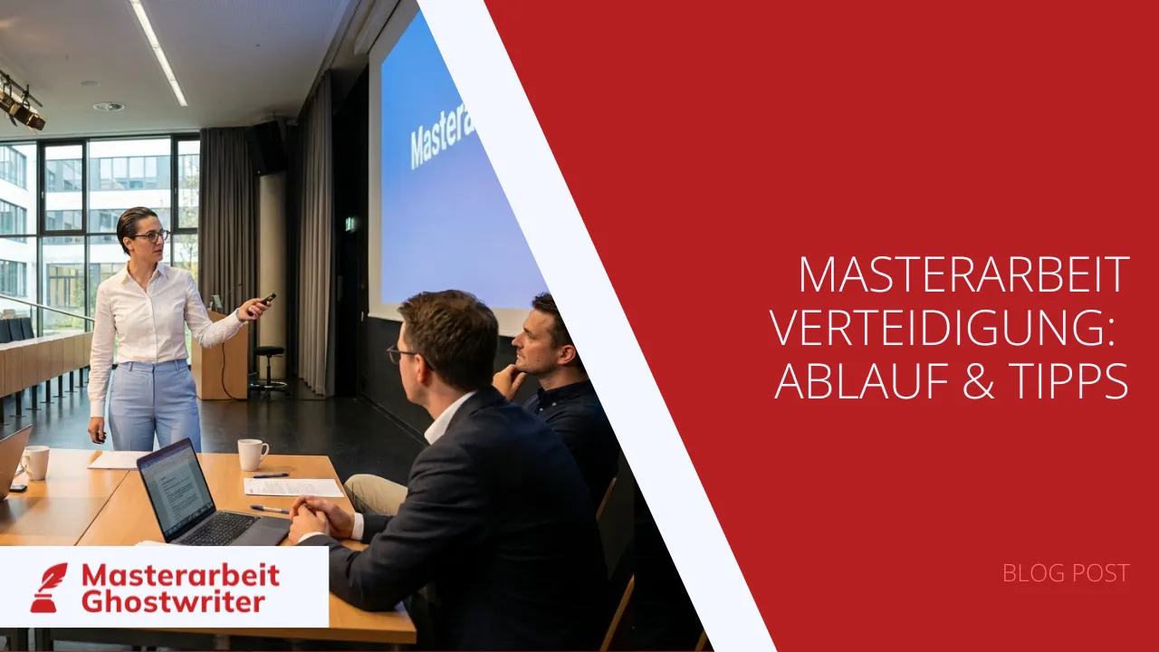 Verteidigen Masterarbeit