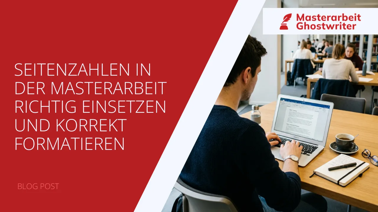 Seitenzahlen Masterarbeit