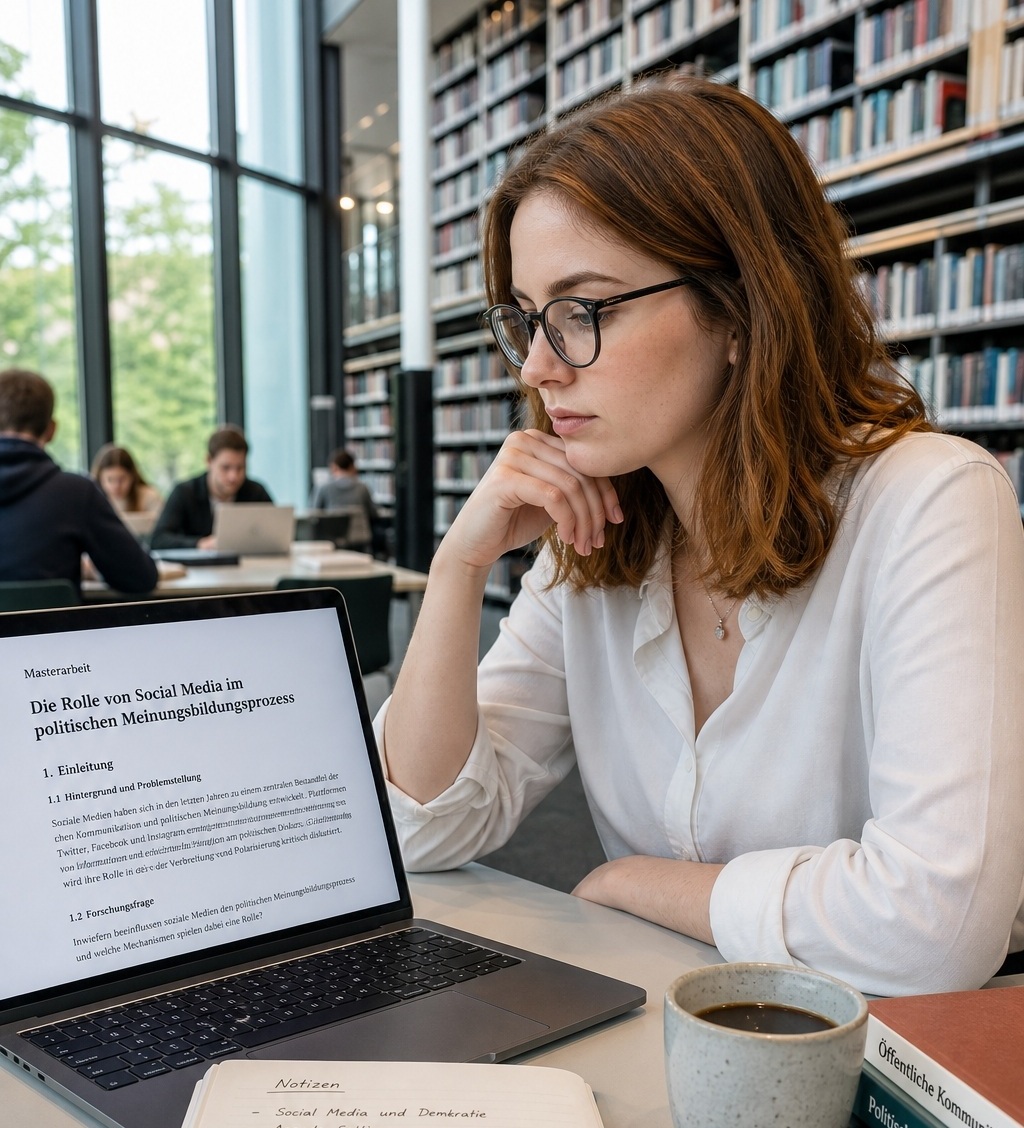 masterarbeit korrektorat